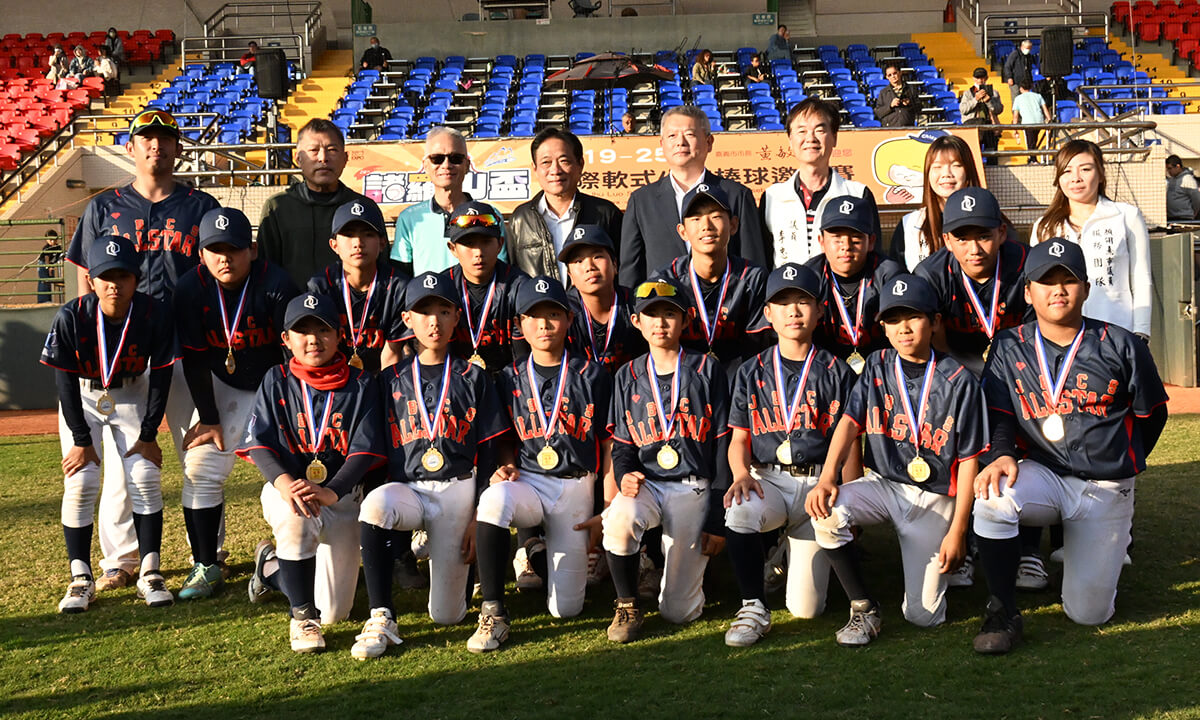 台湾遠征2025で優勝したJBCSオールスター